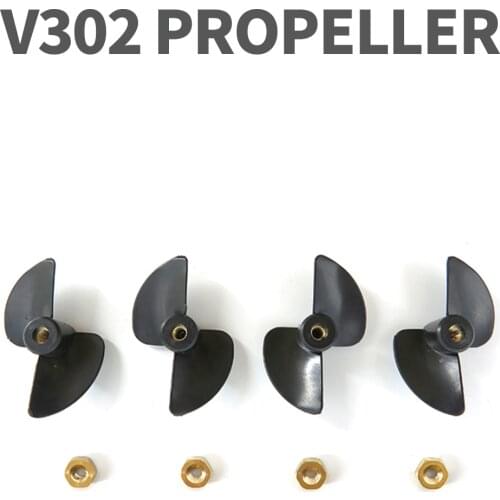 Free Shipping Flytec V002-02 Propeller Set Spare Parts for V002 RC Crocodile Boat