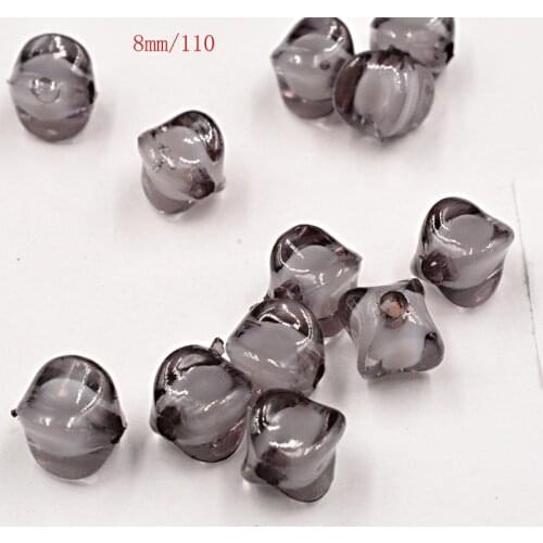 FLTMRH 15pcs 8mm Wholesale New arrival Cube Faceted 10 Colors Acrylic Loose Spacer Beads for Jewelry & DIY Craft