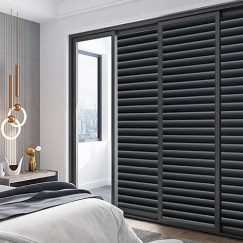 Black Opaque Blackout Window Sticker Shading Glass Film Sunscreen Insulation Film Private Anti-peeping Self-Adhesive Sticker