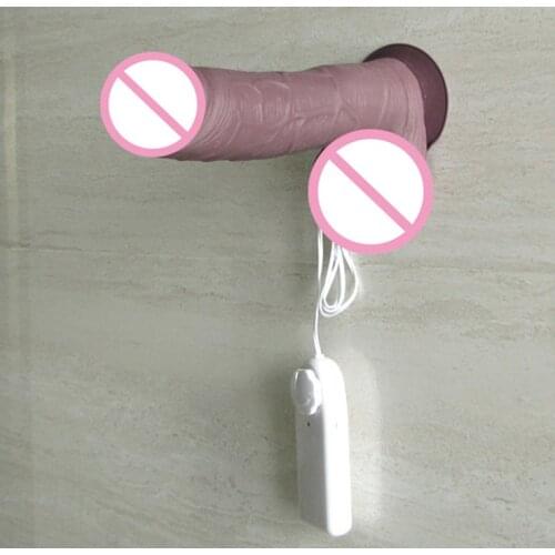 Erotic Sextoys Silicone Big Dildo Vibrator Rotating Vibrating Realistic Dick Suction Cup Strapon Penis Adult Sex Toys for Woman