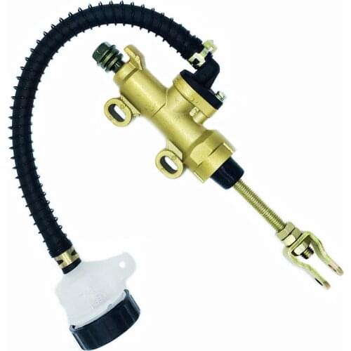 1PC Motorcycle Foot Brake Hydraulic Pump For Suzuki Kawasaki Honda Yamaha Rear Brake Master Cylinder Pump