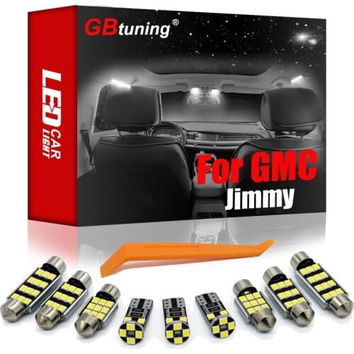 Premium Canbus LED Interior Reading Room Light Kit For GMC Jimmy 1983-2001 Car Roof Auto Ceiling Bulb Trunk Lamp Accessories