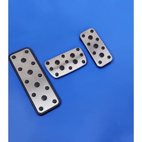 For Subaru Forester SG 2003-2005 Legacy 2004-2005 Outback 2004-2006 Stainless Steel Car Foot Accelerator Fuel Brake Pedal Cover