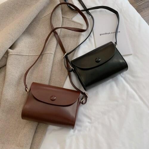 Small bag for women 2021 spring and summer new women bag retro fashion simple versatile single shoulder bag crossbody bag