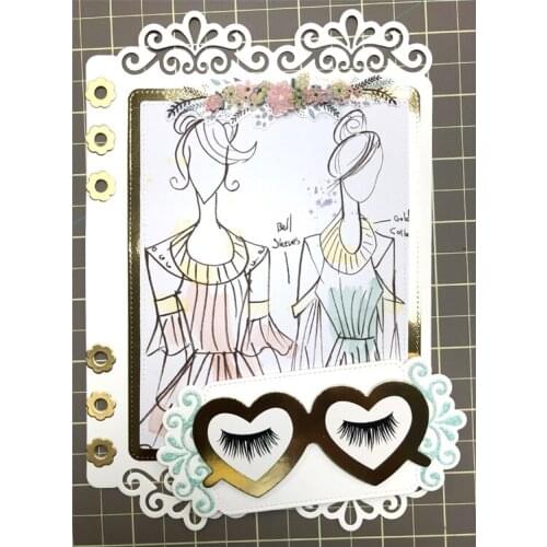 WYSE Happy Planner Dies Set 2 Metal Cutting Dies 2020 New die cut Dies for DIY Paper A5 Scrapbooking cut tools big Card making