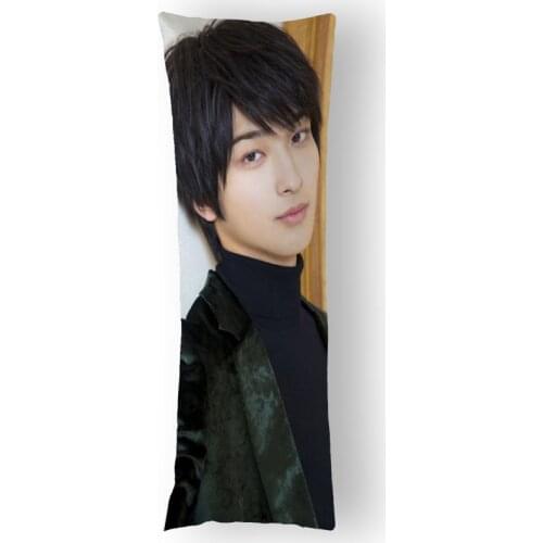 Custom Yokohama Ryusei Pillowcase Printed Satin Fabric Pillow Cover Rectangular Zipper Kawaii Body Cover Dropshipping