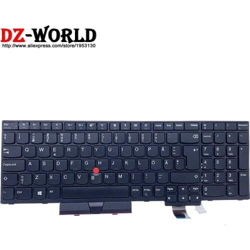 New Original SWE Swedish Keyboard for Lenovo Thinkpad T570 P51S T580 P52S Laptop Teclado 01EN954 01ER526 SN20M07832