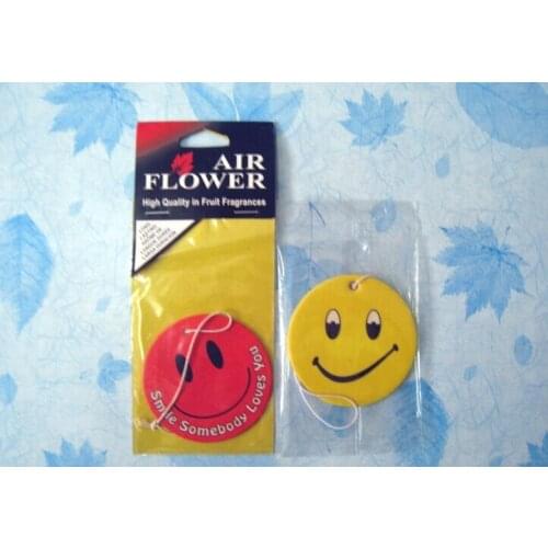 Fedex IE Free shipping , Wholesale Paper Air Freshener , Hanging Paper Perfume,new car smell in car air freshener