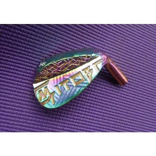 KZG GOLF ITOBORI Forged carbon steel golf wedge head CNC milled and hand made full lofts colorful