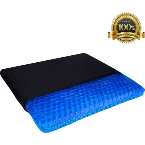 Honeycomb car sofa Seat sitter carpet seat cushion cervical health care pain Upgrade Flexible 3D ice pad massage gel cushion