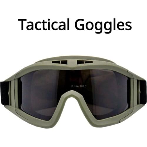 Tactical Goggles Military Gear Airsoft Shooting Hiking Training Cycling Glasses Army Paintball Motorcycle Windproof Eyewear Men