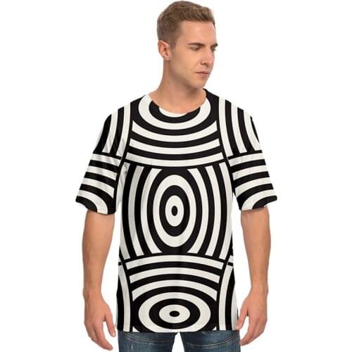 Visual Impact Geometric 3d T Shirts Fashion Hip Hop Men Women T-shirt Tops Short Sleeve Unisex 3d T-shirts Tee Shirt Sweatshirts