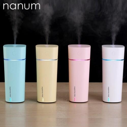 3 in 1 Aroma Essential Oil Diffuser Ultrasonic M11 Cup Humidifier Air Purifier LED Night Light USB Fan Car air freshener