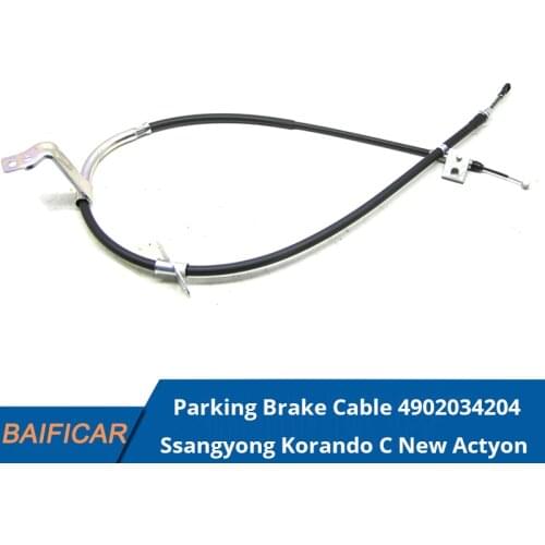 Baificar Brand New Genuine Parking Brake Cable 4902034204 For Ssangyong Korando C New Actyon 2011
