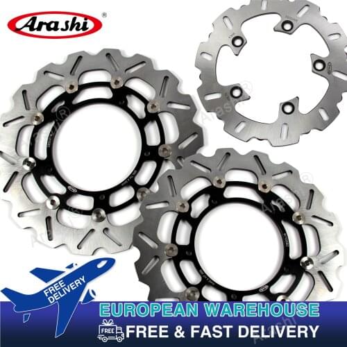 EU Stock YZF R1 R6 CNC Front Rear Brake Rotors Disc For YAMAHA YZF-R1 2007-2011 / YZF-R6 2005-2015 2010 2011 2012 2013 2014