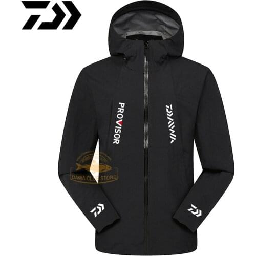 Daiwa Fleece Jackets Men Winter Outdoors Warm Inner Tank Camping Hiking Trekking Male Fishing Soft Shell Fishing Jacket Clothes