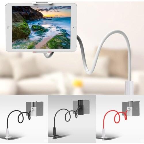 SOONHUA 360 Degree Flexible Phone Holder Stand For Mobile Phone Long Arm Lazy Holder Bed Desktop Bracket For iPhone iPad Tablets