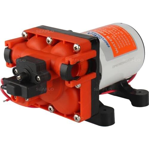 Low Pressure Micro Diaphragm Pump 12v 3.0 GPM 55PSI Water Pump Caravan Marine Yachting
