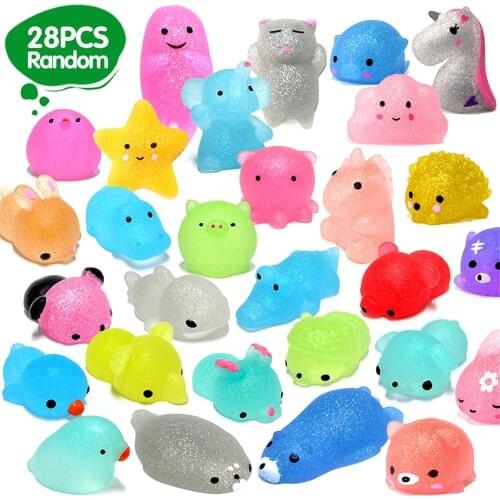 Mini Change Color Squishy Cute Cat Antistress Ball Squeeze Rising Abreact Soft Sticky Stress Relief Toys Funny Gift mochi Toys