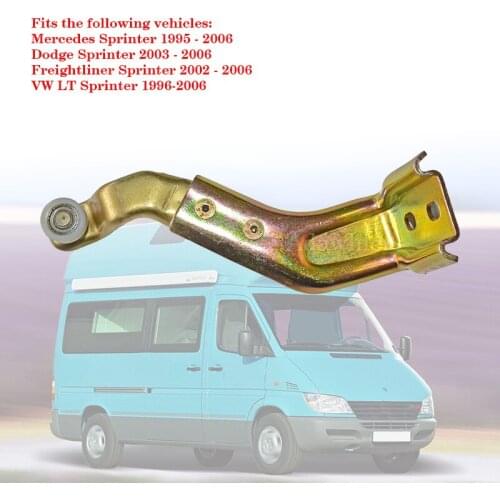 Sliding Door Roller Guide for Mercedes Sprinter Vw LT Sprinter Dodge Sprinter Right Bottom Hinge 9017600128