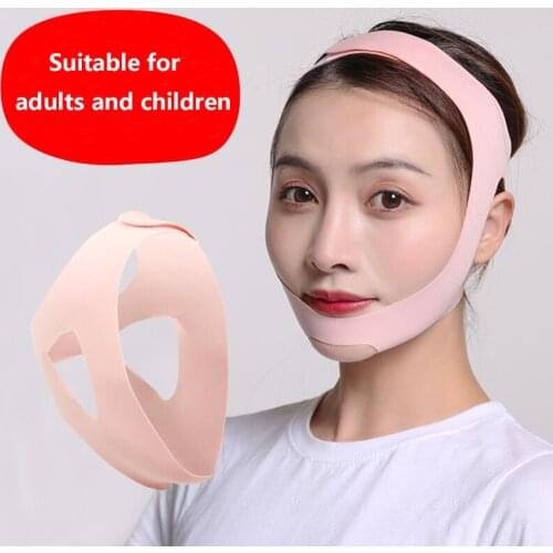 No Trace Anti Snore Stop Snoring Chin Strap Belt Anti Apnea Jaw Solution Sleep Support Apnea Belt Sleeping Care Tool Face Lift