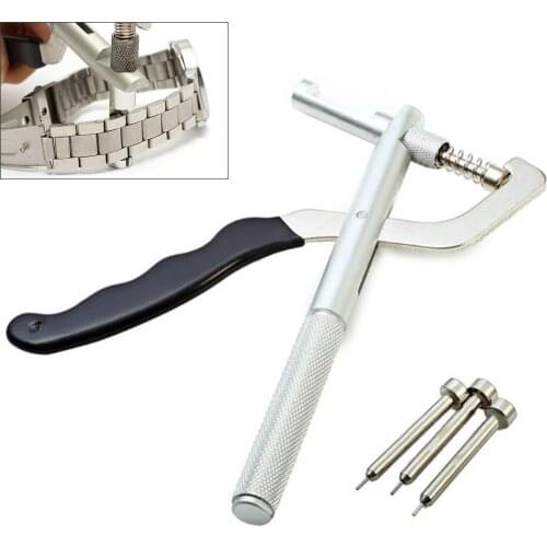 Watch Band Remover Resizing Strap Link Pin Repair Strap Bracelet Tool Kit +3Pins
