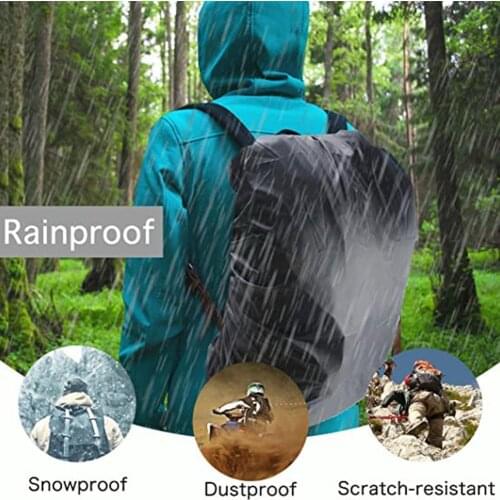 Hot Rain Cover Backpack Reflective 30L 40L Waterproof Bag Dust Camping Camo Raincover Climbing Hiking Outdoor Tactical K2S2
