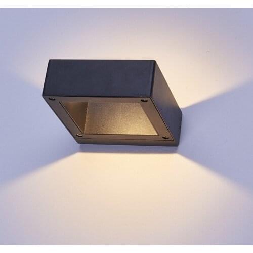 WECUS) Die-cast aluminum bracket light, Outdoor waterproof LED wall lamp, outdoor engineering decoration lighting