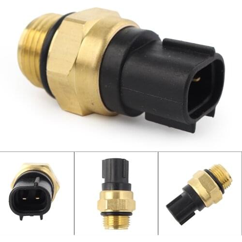 17680-33E00 Copper Coolant Temperature Water Temp Gauge Sensor Radiator Fan Switch For Suzuki Kawasaki