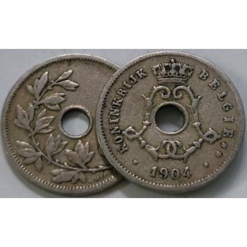 19mm Belgium ,100% Real Genuine Comemorative Coin,Original Collection