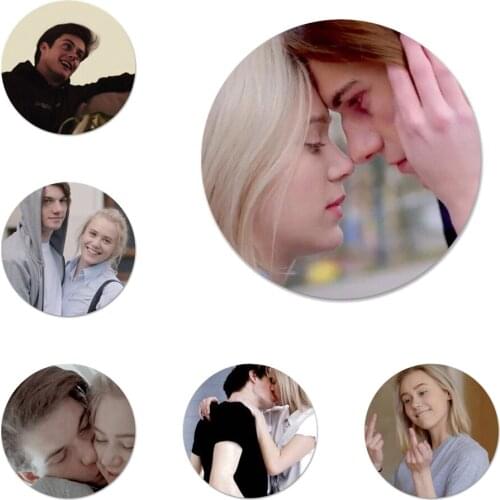 Skam TV Noora and William Scam Serial Icons Pins Badge Decoration Brooches Metal Badges For Clothes Backpack Decoration