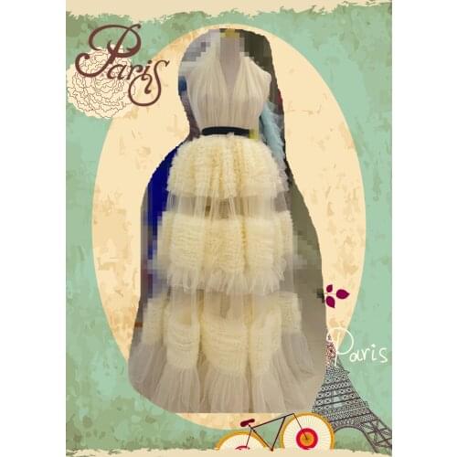 Nigerian Lace Fabric good looking embroidered tull net lace fabric L-686818 for bridal dress