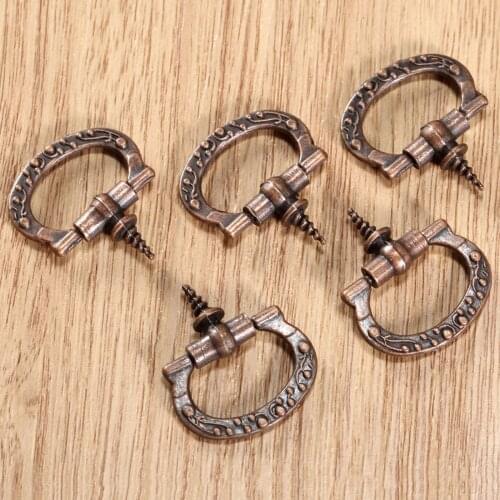 10Pc Retro Kitchen Knobs Drawer Cupboard Pull Door Handles Antique Furniture Handle Cabinet Knobs and Handles Furniture Fittings