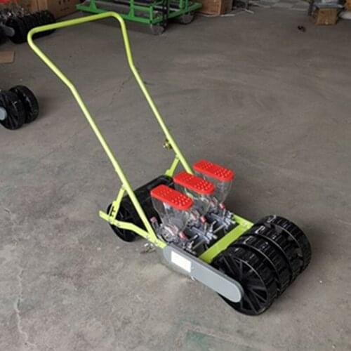 Hand push multifunctional vegetable planter, small planter, cabbage, spinach, celery, radish, gasoline on-demand planter