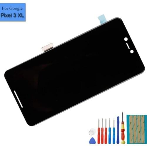 Touch Screen Compatible with Google Pixel 3 XL" Touch Screen Display Assembly Digitizer Glass LCD with Adhesive+Tools