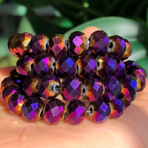 3mm High Quality Shining Purple Austria Rondelle Crystal Glass Bead Faceted Loose Spacer Beads For Jewelry Making Diy Bracelets