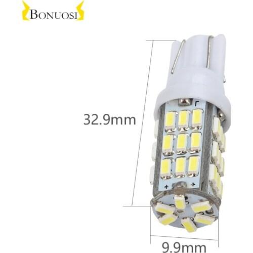 T10 led 168 192 2825 W5W super bright 42 SMD 3014 LED Auto Wedge marker Light bulb Car Clearance lamp 12V