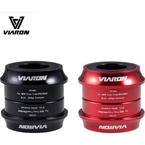 VIARON Bottom Bracket Bike BB30/PF30 MTB Bike BB 24mm Press-In Bottom Bracket Bicycle Accessories