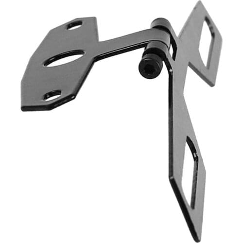 Motorcycle Tail Lamp Brake Stop Light Taillight Holder Folding License Plate Bracket plaque dimmatriculation Motor Accessories