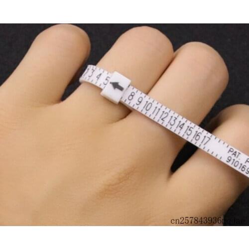 100pcs 1-17mm USA Sizes Ring Sizer Gauge Finger Stick Mandrel Measurement Measure Finger Gauge Jewelry Tools Check Size