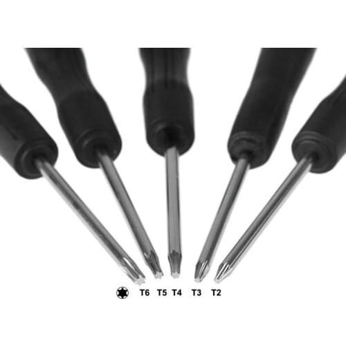 1000pcs/lot Flat headed Slotted Screwdriver 2.0mm Repair mobile phone Tool Black handle Free shipping
