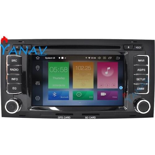 2 Din Car radio audio android stereo receiver For VolksWagen Touareg T5 2003-2010 car multimedia video touch screen DVD player