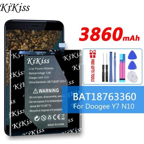 3860mAh BAT18763360 battery For Doogee Y7 phone high quality Replacement Battery for Doogee N10 smart phone