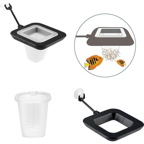 Fish Tank Supplies Feeder Red Worm Cup Funnel Feeding Cup Feeding Cup Fish Feeding Feeding Ring Aquarium Accessories