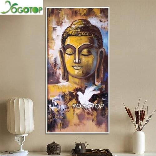 Large Full Drill DIY Diamond Embroidery dove Buddha zen religion 5D Diamond Painting cross-stitch Mosaic Art Abstract YY2733