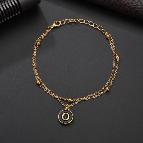 Letter Bracelet Chains Bohemia Multi-layer New Desiger Womens Jewelry Golden Bracelets Vintage Party Charm Bangles For Women