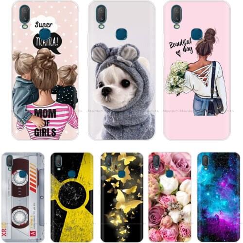Cases For Vivo Y11 2019 Case 6.35" Silicone Soft Phone Case For Vivo Y11 2019 Case TPU Coque for Vivo Y11 2019 Back Cover Fundas