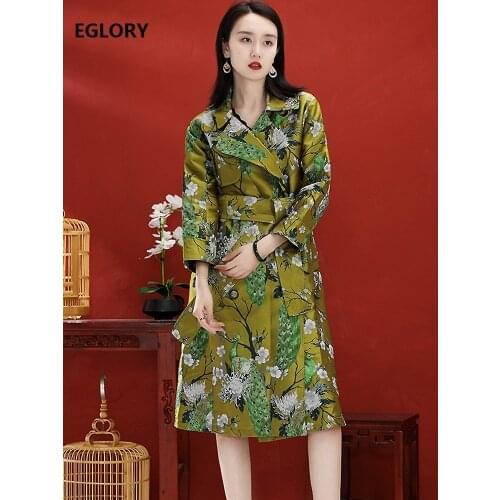 Женские длинные тренчи Eglory China At AliExpress