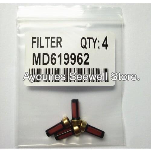 MD619962 good quality 4pcs fuel pump filter for Mitsubishi Pinin Carisma Space Star 1.8 GDI for injector repair kit