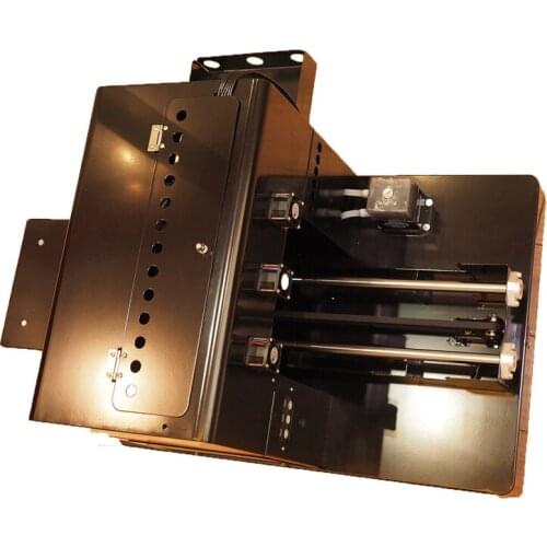 Good color flatbed A4 ceramic printer price uv white ink